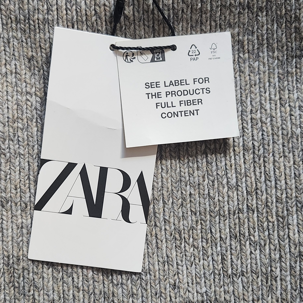 NWT Zara Wool Blend Skirt - Picture 5 of 5